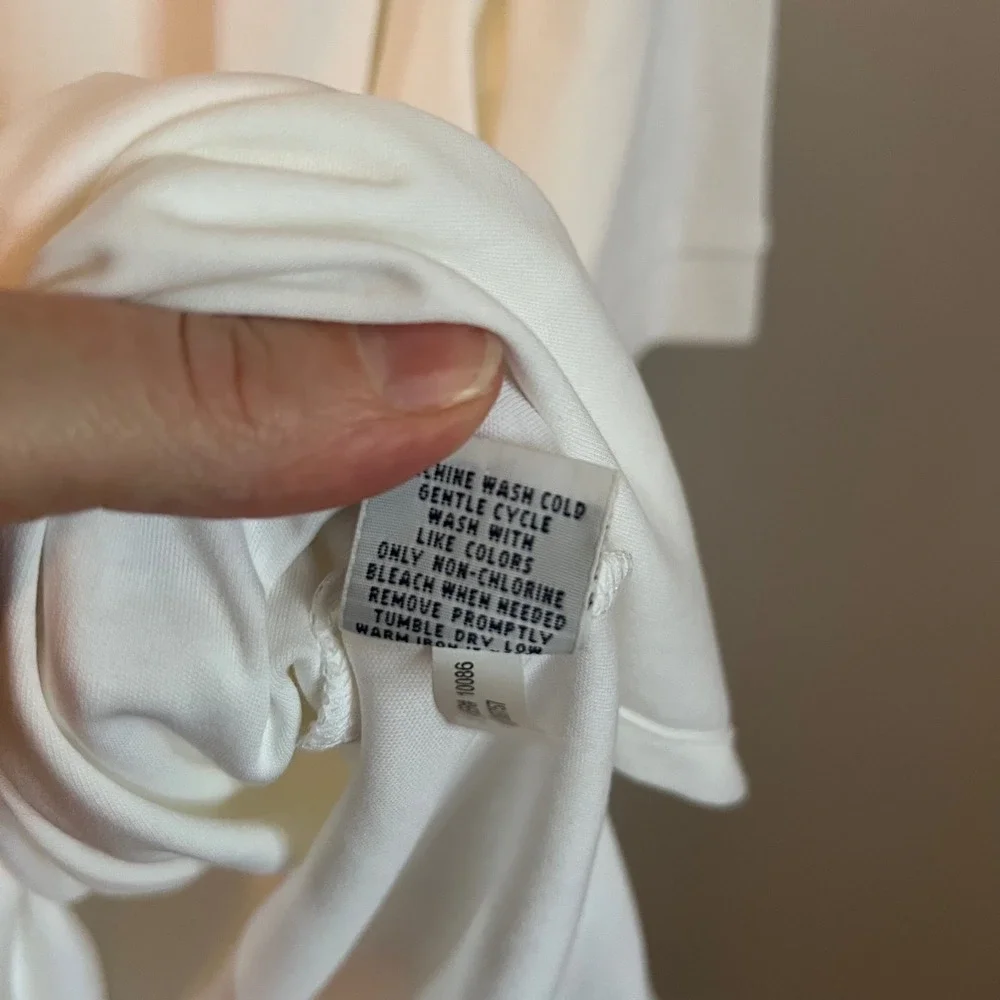 Polo Ralph Lauren White Pima Soft Touch Cotton Polo Shirt Mens XLT Tall Pony